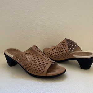 David Tate Slide Heeled Sandal